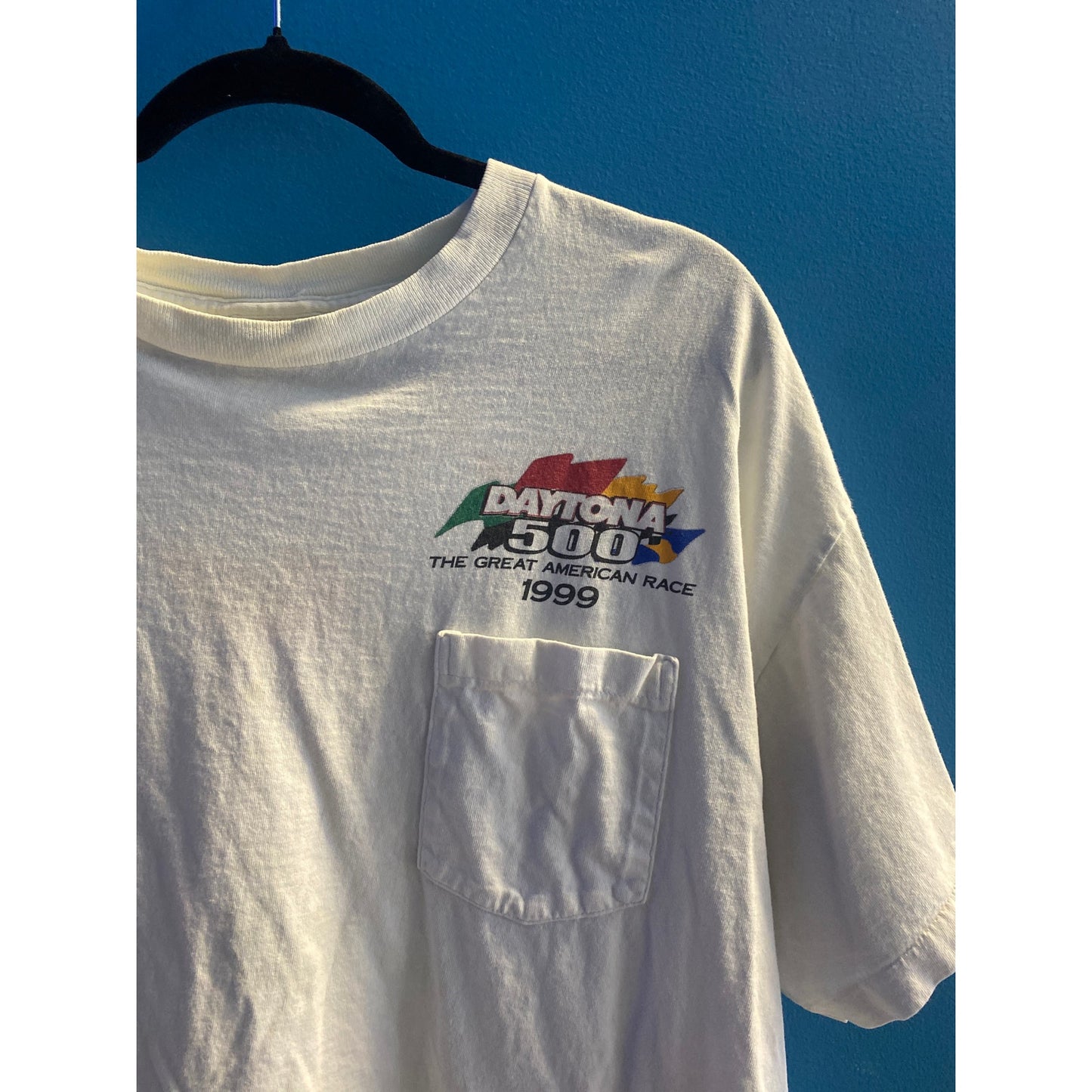 Delta The Final of the Millennium DAYTONA 500 NASCAR White Shirt Men's Size XL