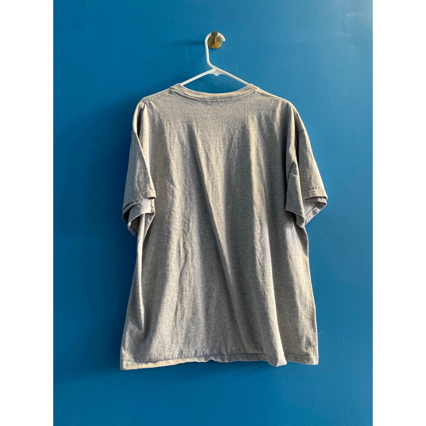 Delta Pro Weight Property of INDIANA XXL Hoosiers Print Gray Shirt Men's Size XL