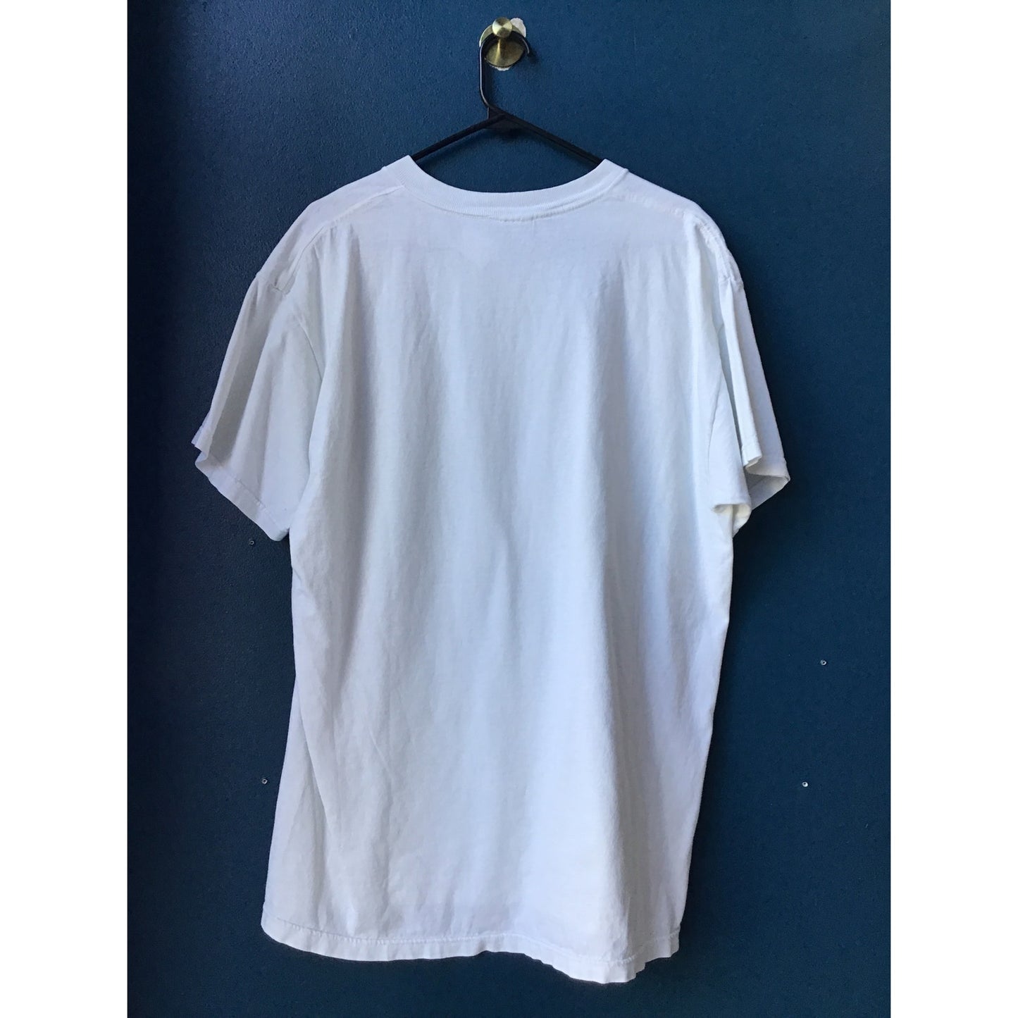 Delta Pro Weight Tommy America USA Washington, D.C Map Flag White Shirt Large