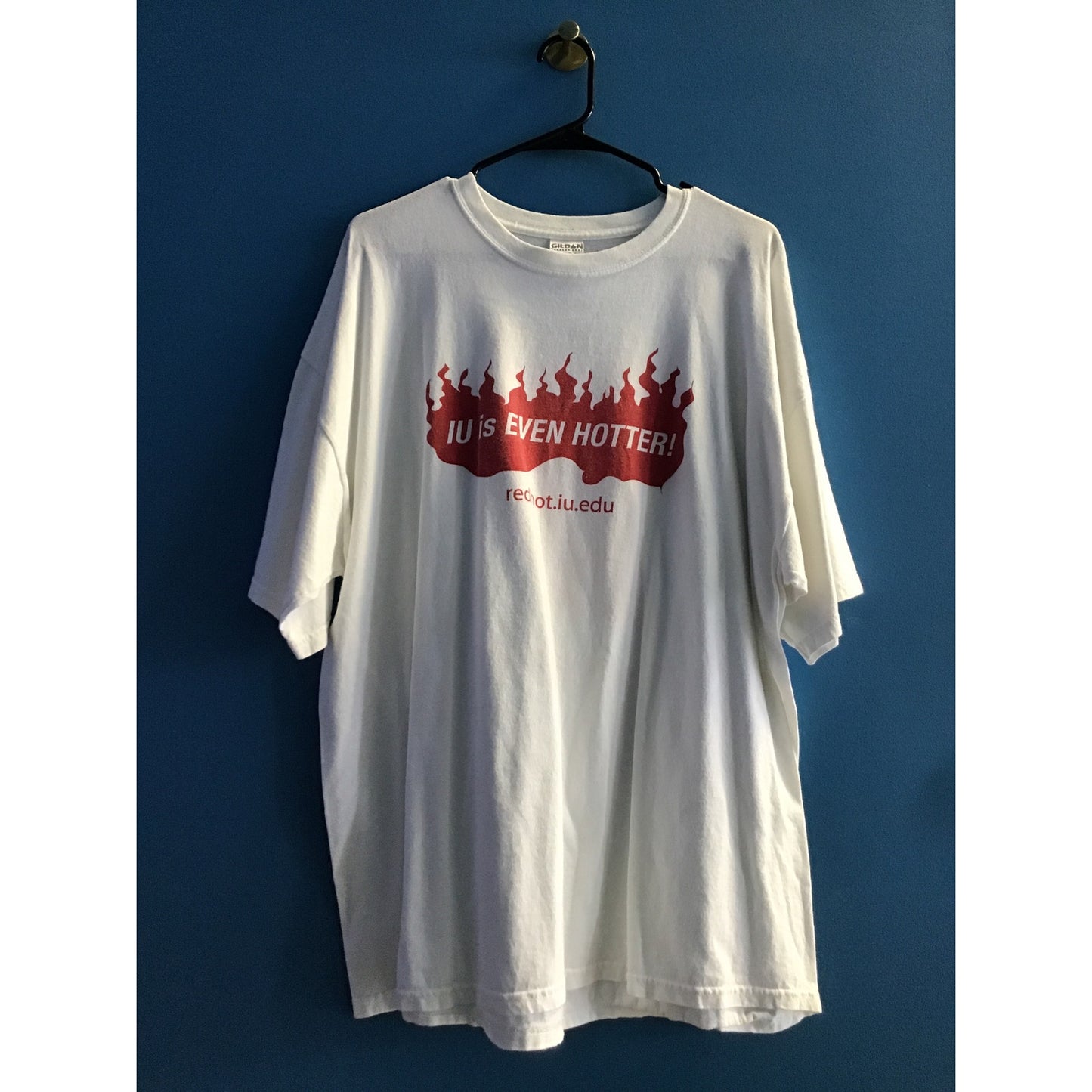 Gildan IU is EVEN HOTTER! Indiana Black Expo 2007! White T-shirt Men's Size 2XL