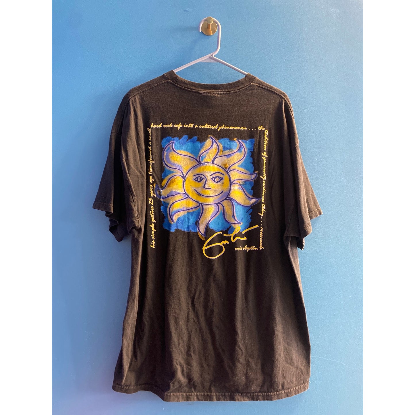 Hard Rock Cafe Skydome, Toronto Eric Clapton Shirt Men's Size 2XL