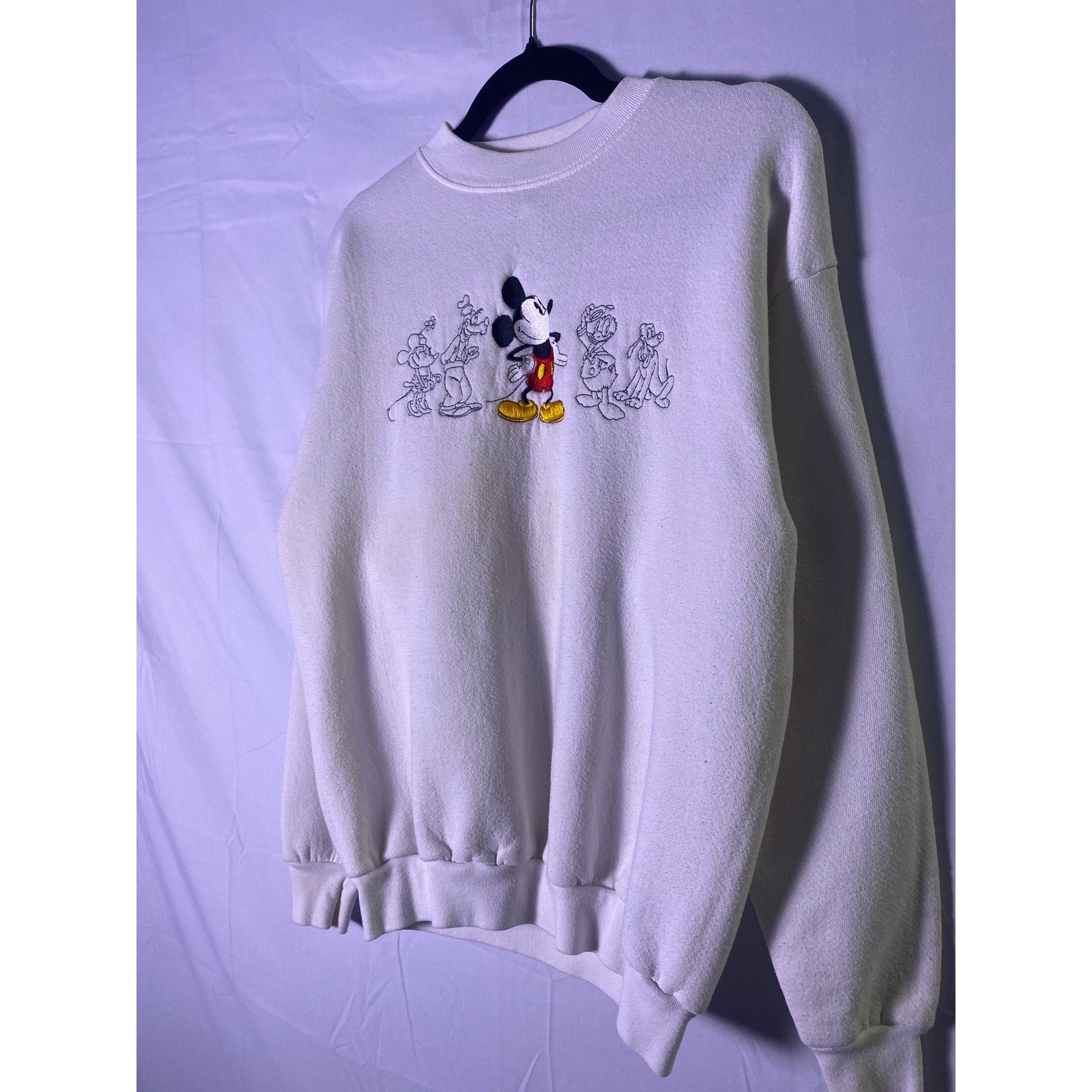 Mickey and Friends Embroidered Crew