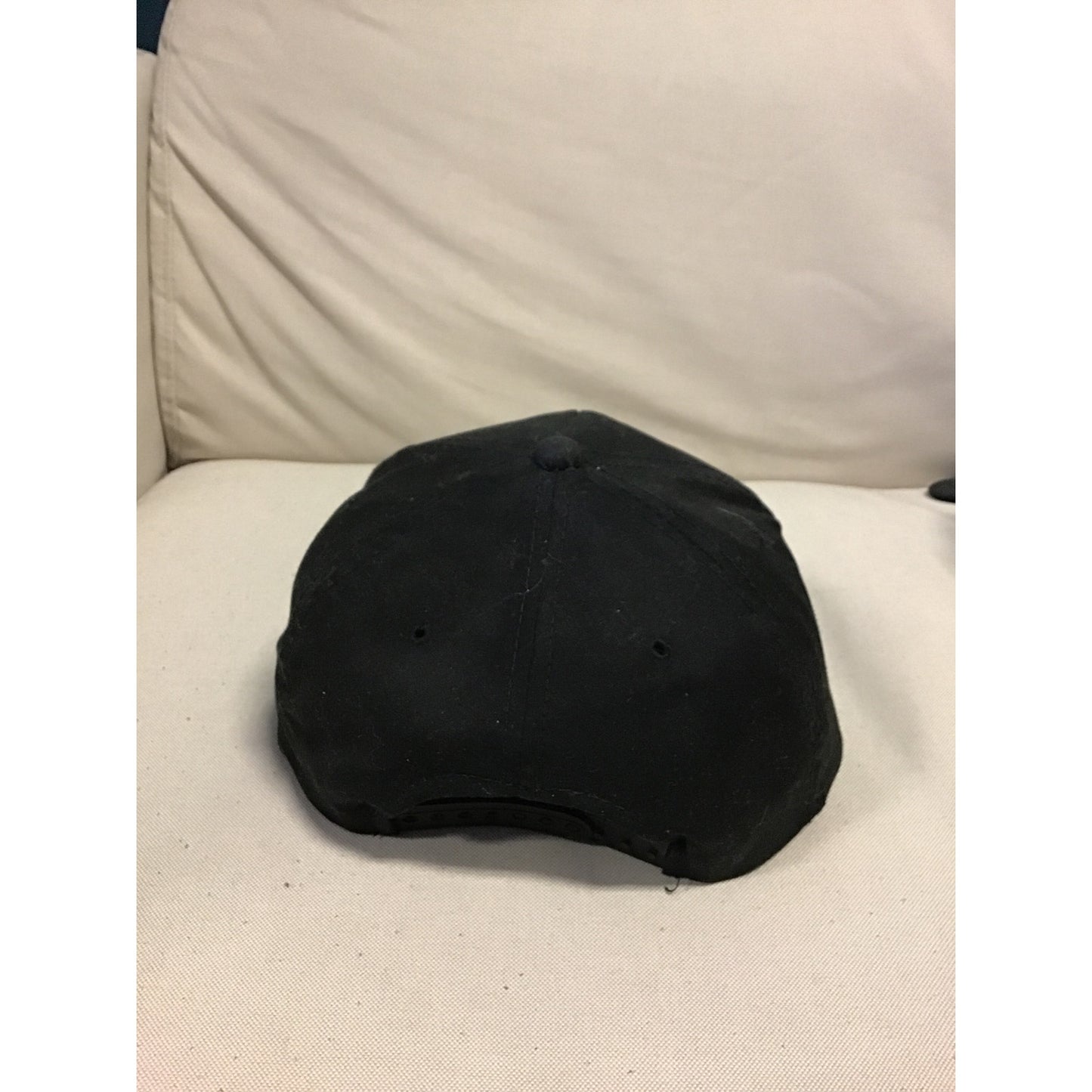 Vintage 90s Zildjian Drums Drummer Black Hat Snapback Cap Embroidered