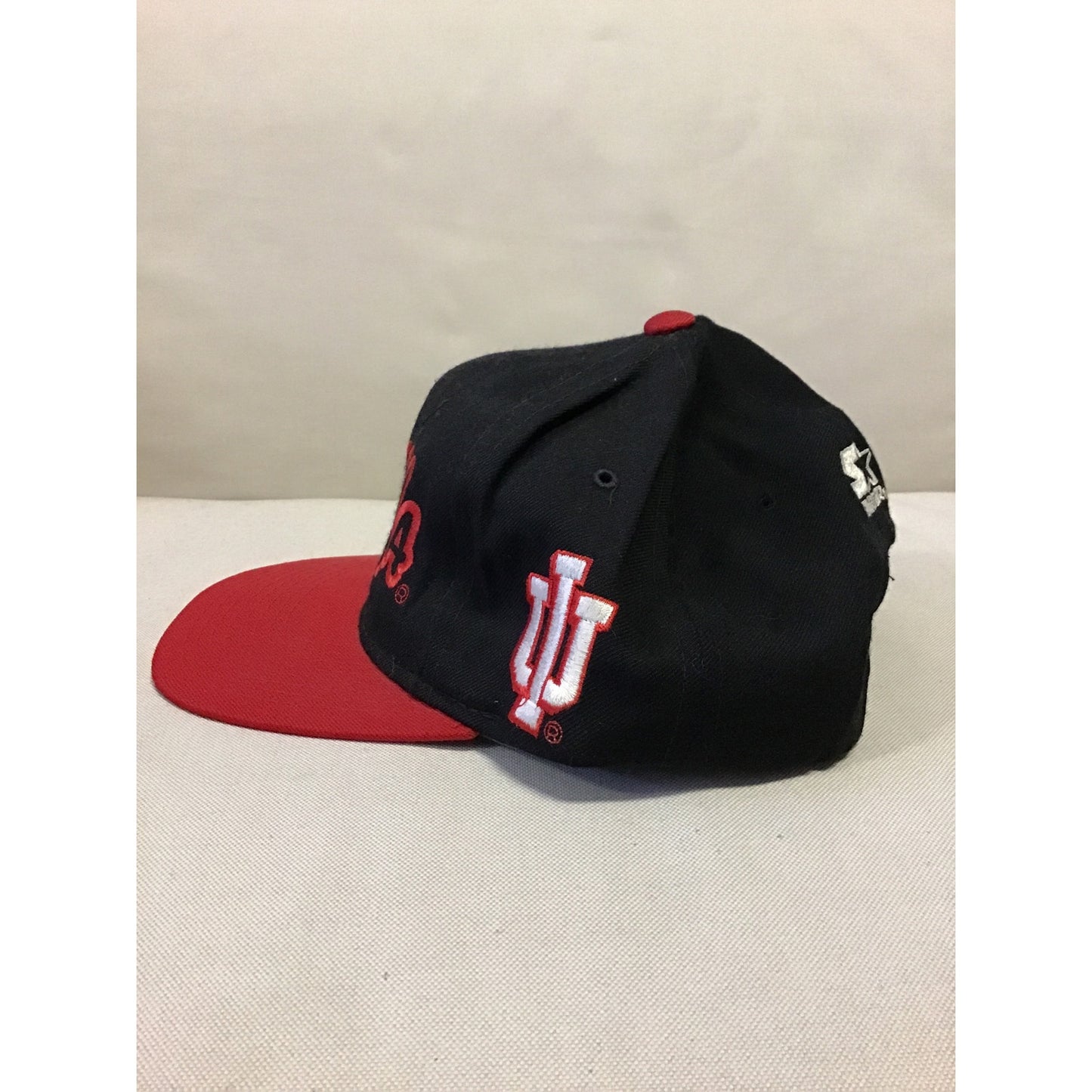 Vintage Starter Indiana University Hoosiers Snapback Hat Graffiti 90's 100% WOOL