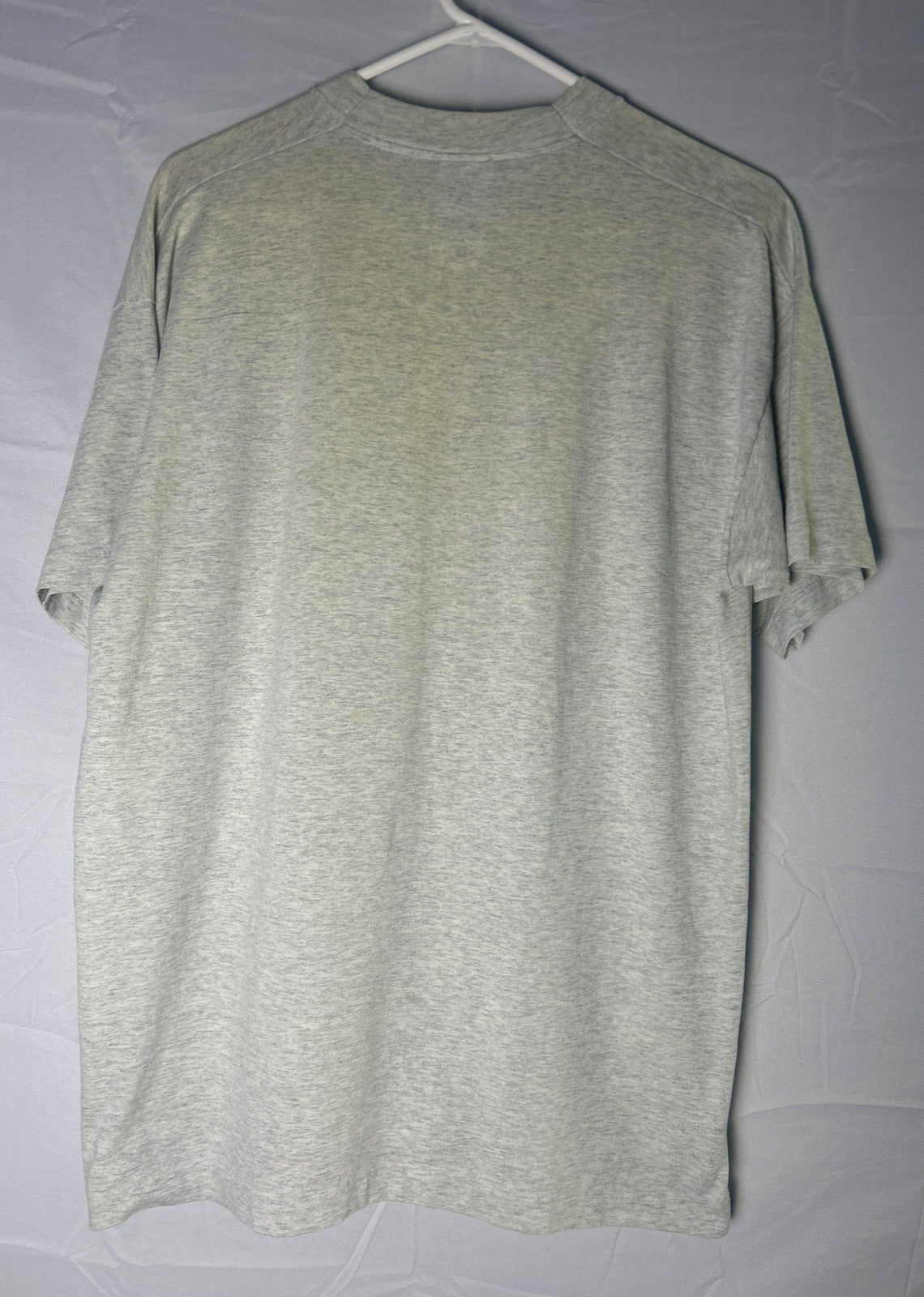 Fruit of the Loom BRAKES ARE FOR PUSSIES! Graphic Print Gray Shirt Mens Size XL