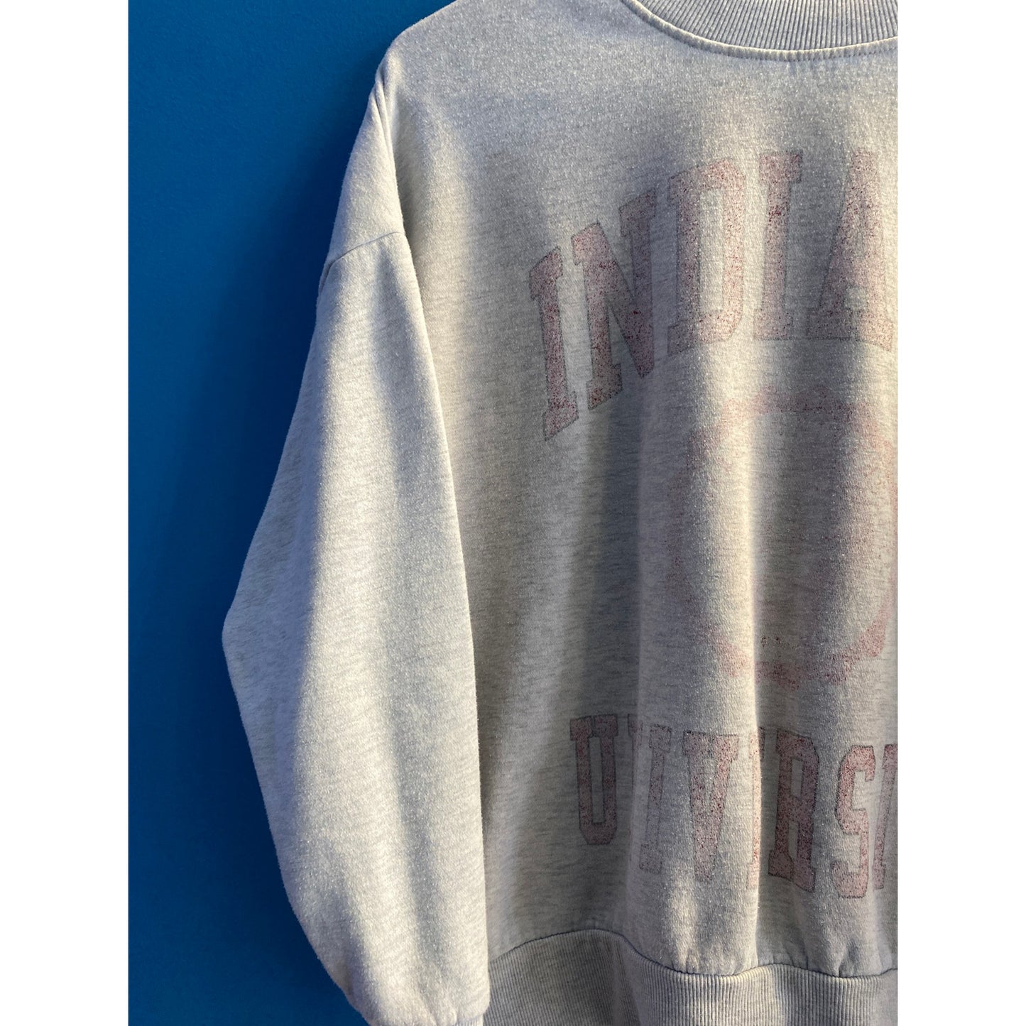 Counter Couture IU INDIANA UNIVERSITY Print Crewneck Sweatshirt Women's Medium