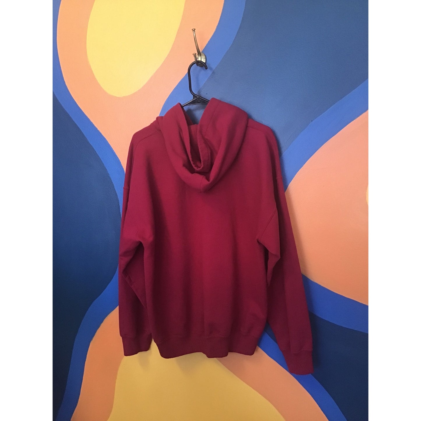 Gildan Indiana University Red Hoodie Sweatshirt Pullover Men's Size Large