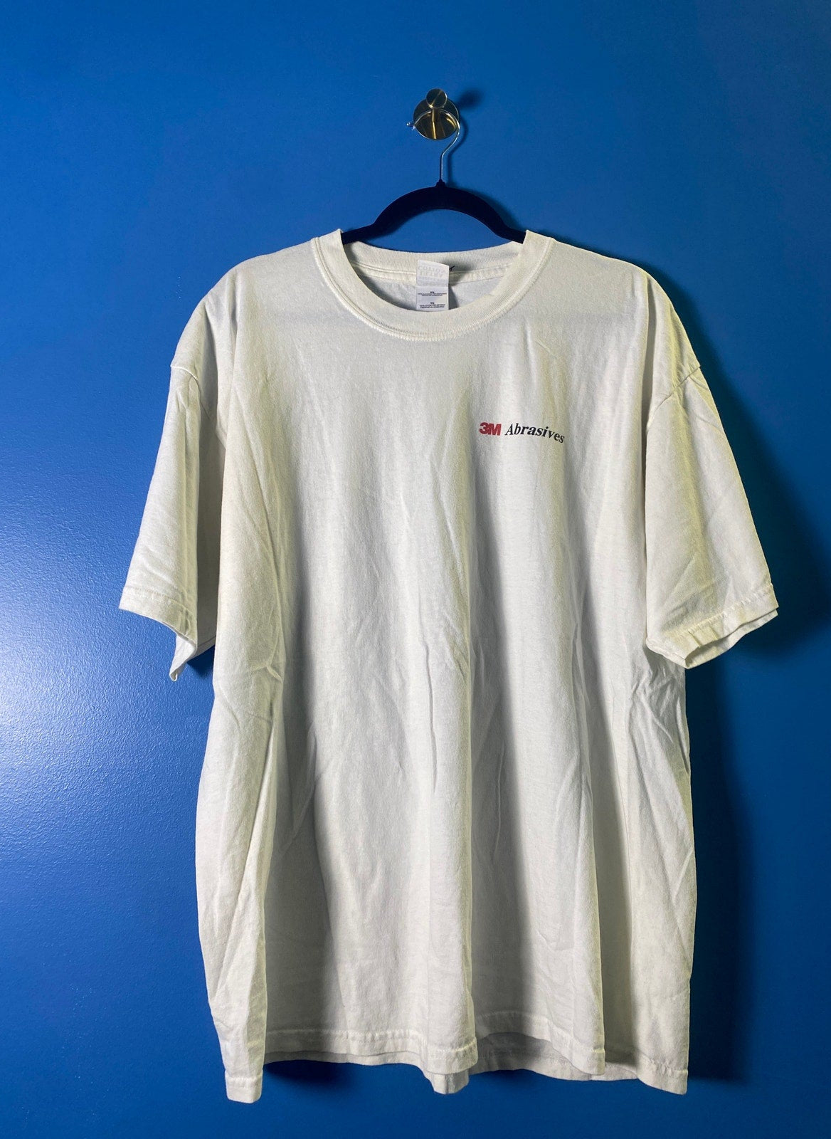 Gildan 3M Abrasives Nascar Performance Racing Car #16 T Shirt White Adult XL