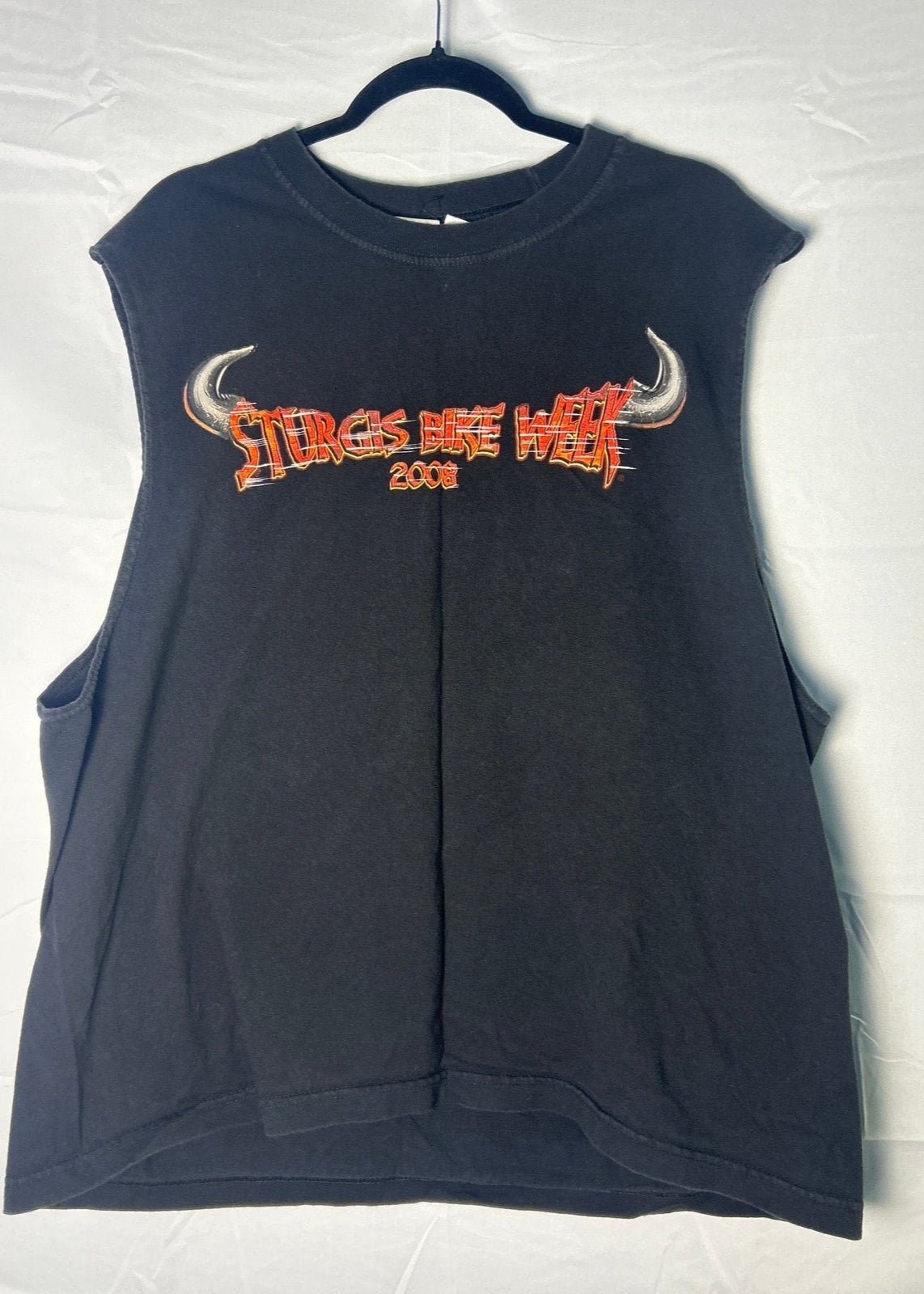 Delta Pro Weight Sturgis Bike Week 2008 Black Tank Shirt Men's Size XL