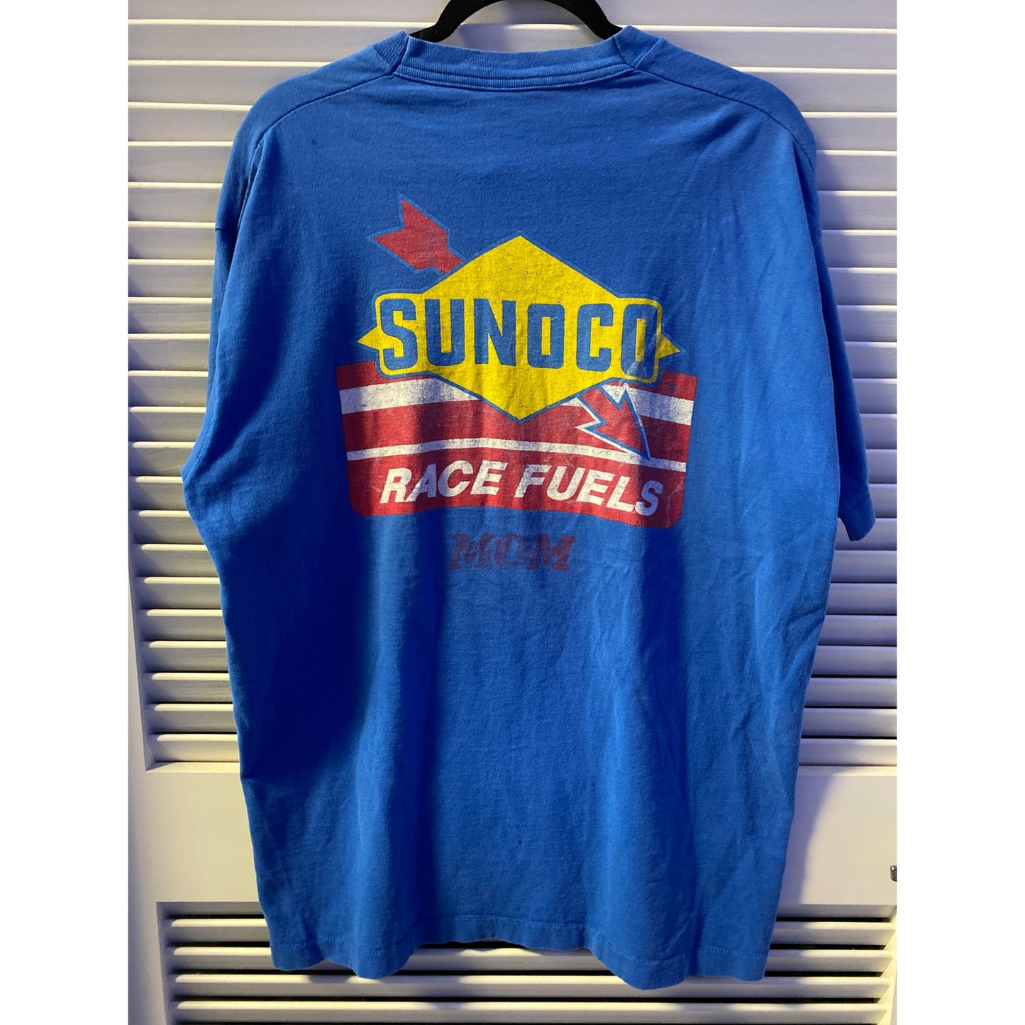 Fruit of the Loom SUNOCO Race Fuels Blue Single Stitch Men's Size XL