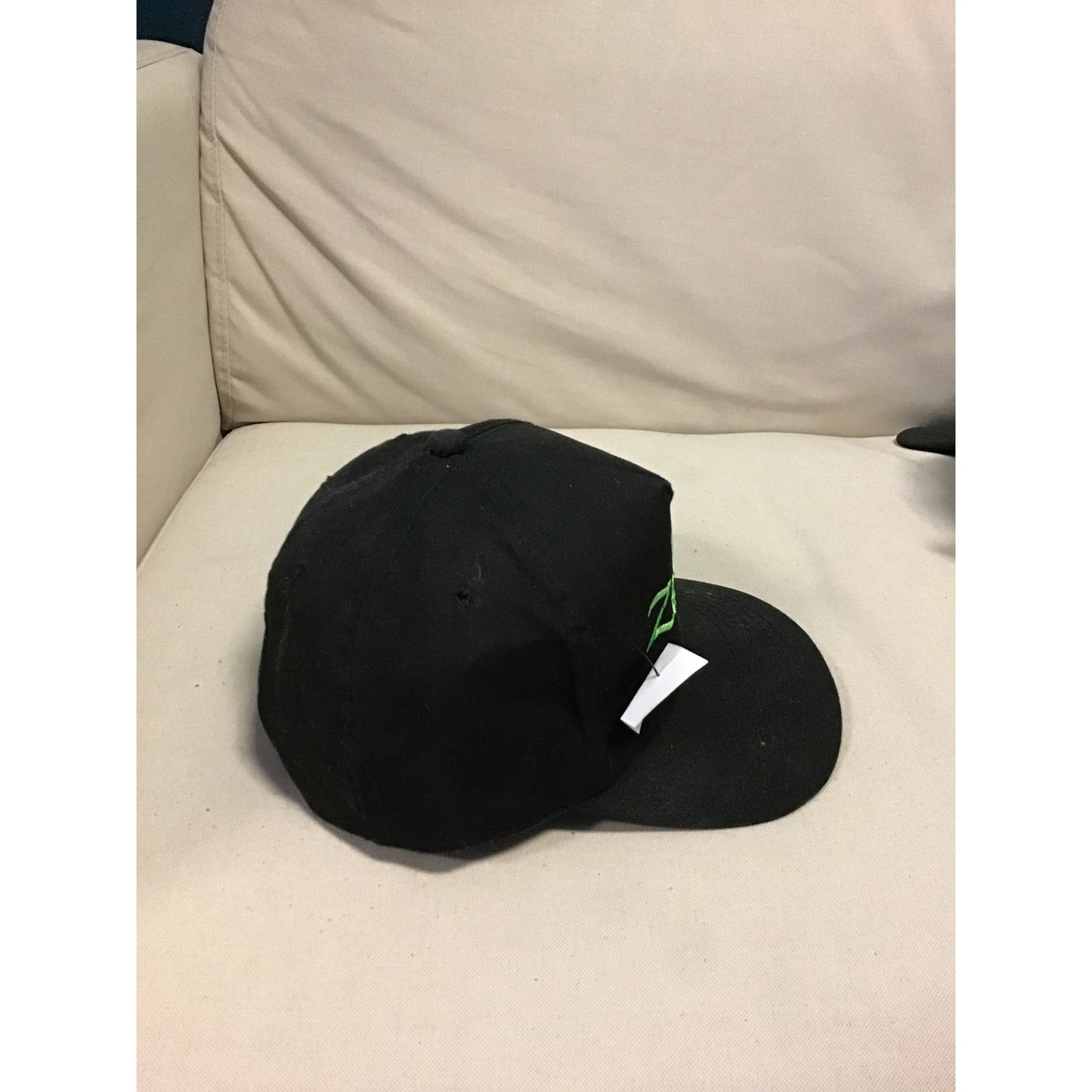 Vintage 90s Zildjian Drums Drummer Black Hat Snapback Cap Embroidered