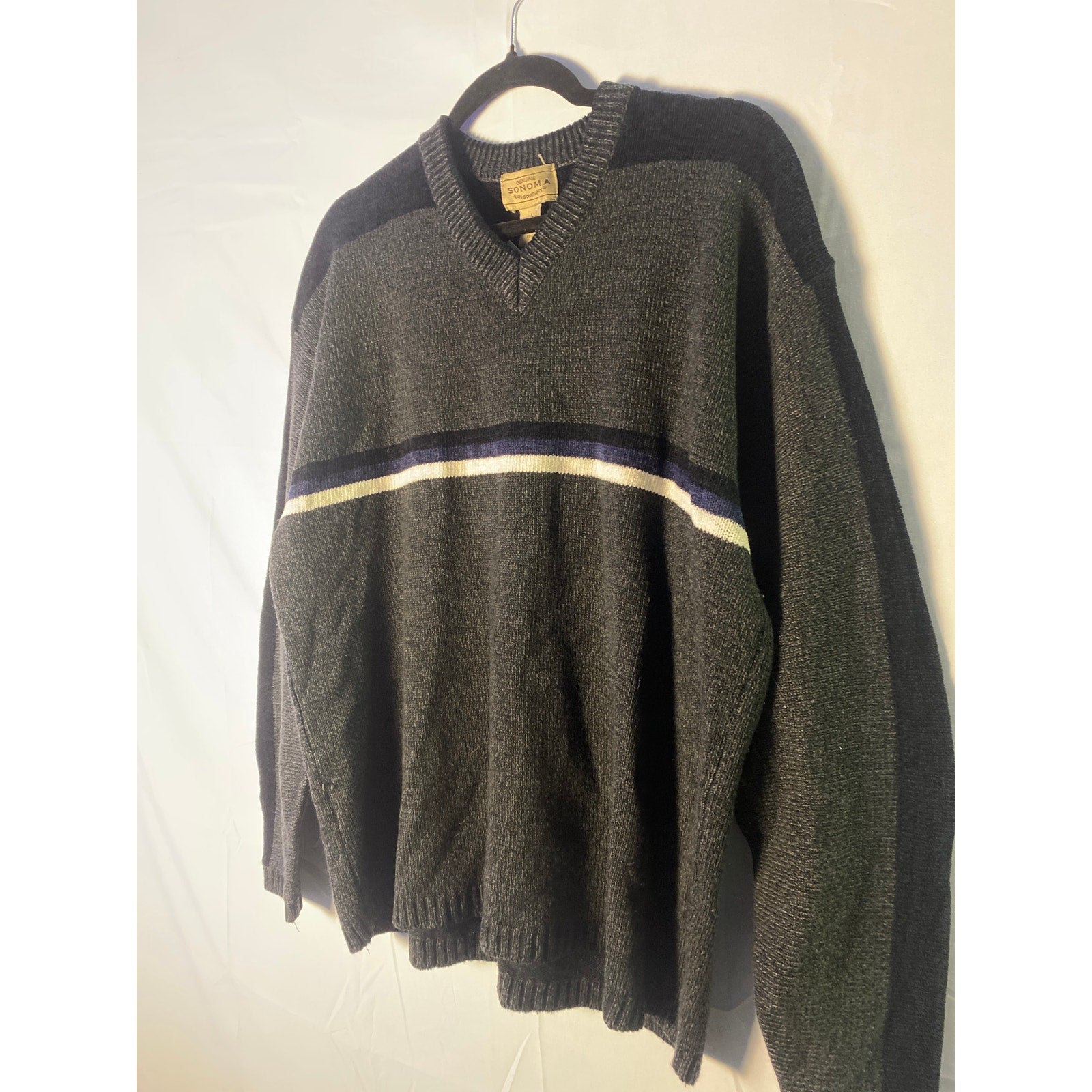 Sonoma Grey and Black sweater