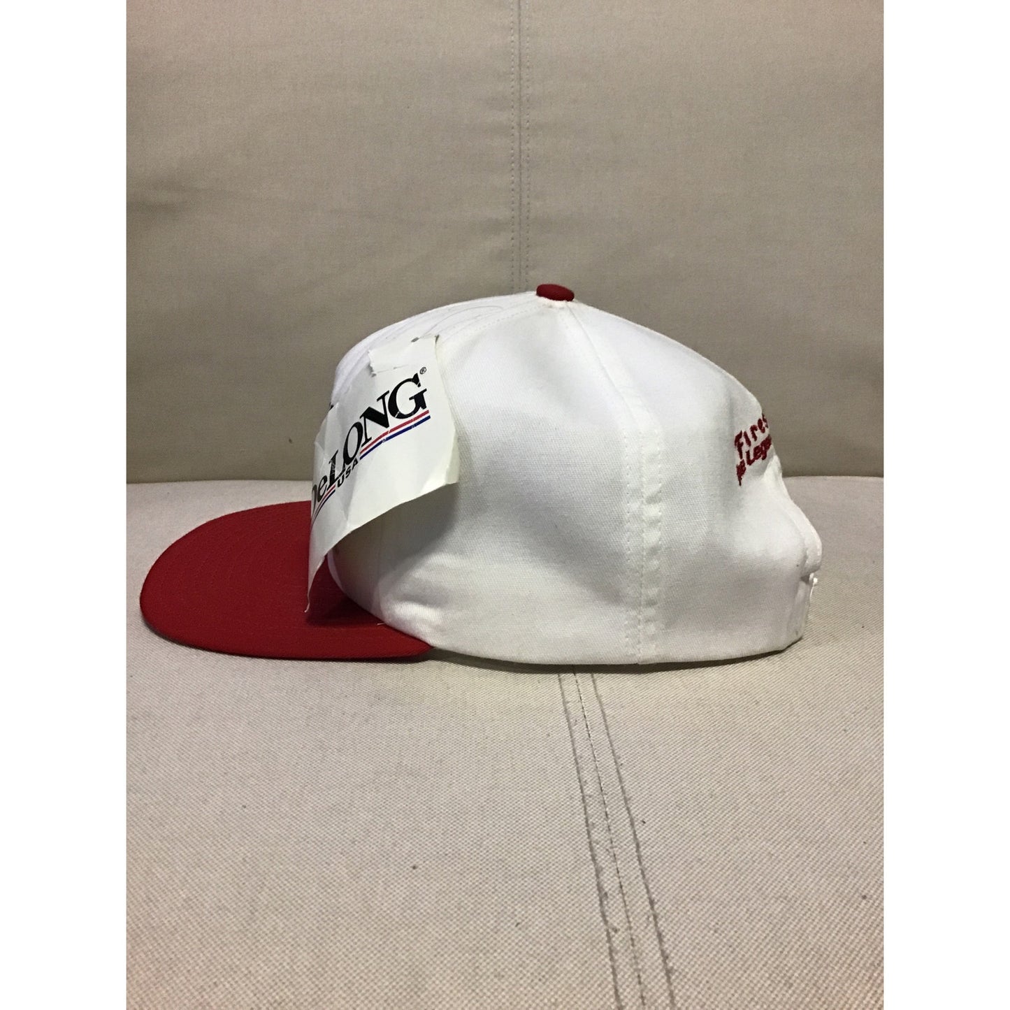 Vintage DeLong 1995 79th Indianapolis Indy 500 Snapback Hat Cap Firestone