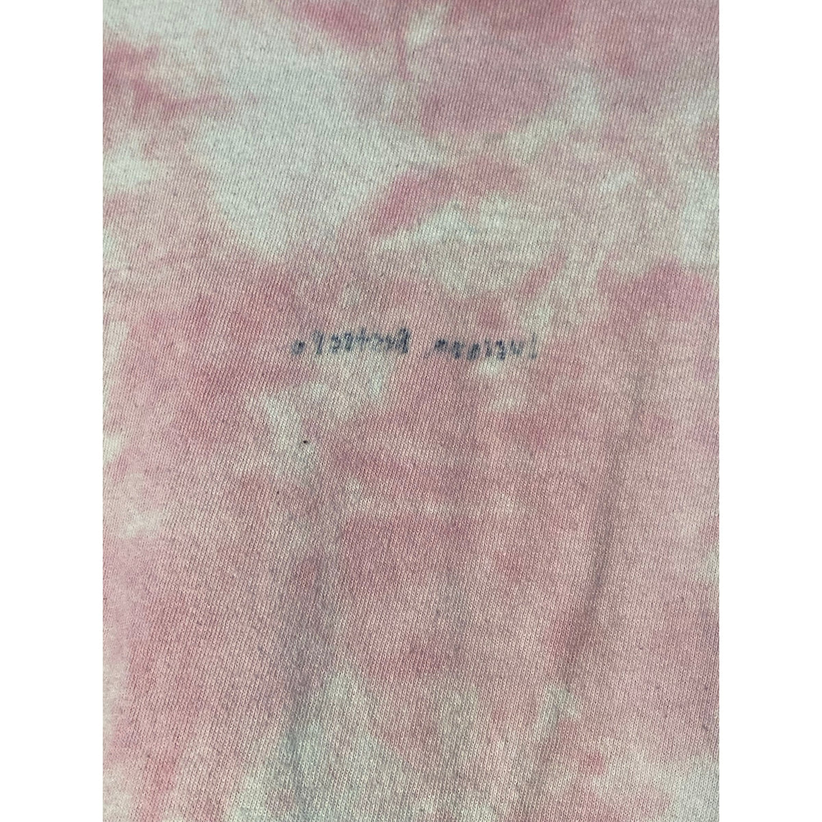 Nirvana Never Mind Smiley Face Pink Tie Dye Shirt Men's Size Medium