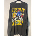 XOXO Jeans M&M’s Hustle 3 Deep Graphic Print Black Long Sleeve Shirt Size 2X-3X