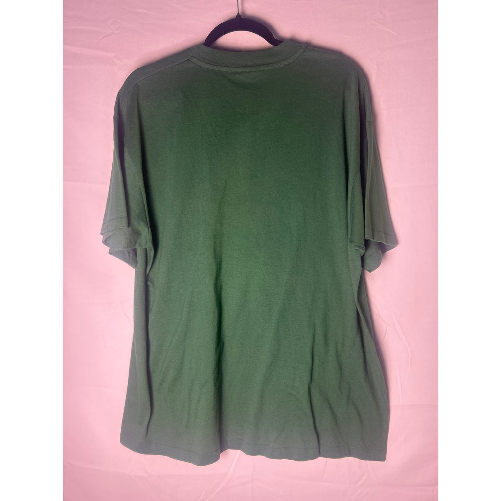 Hanes Dirty Dancing FILMED IN VIRGINIA AT MOUNTAIN LAKE Green Tee Shirt Size XL