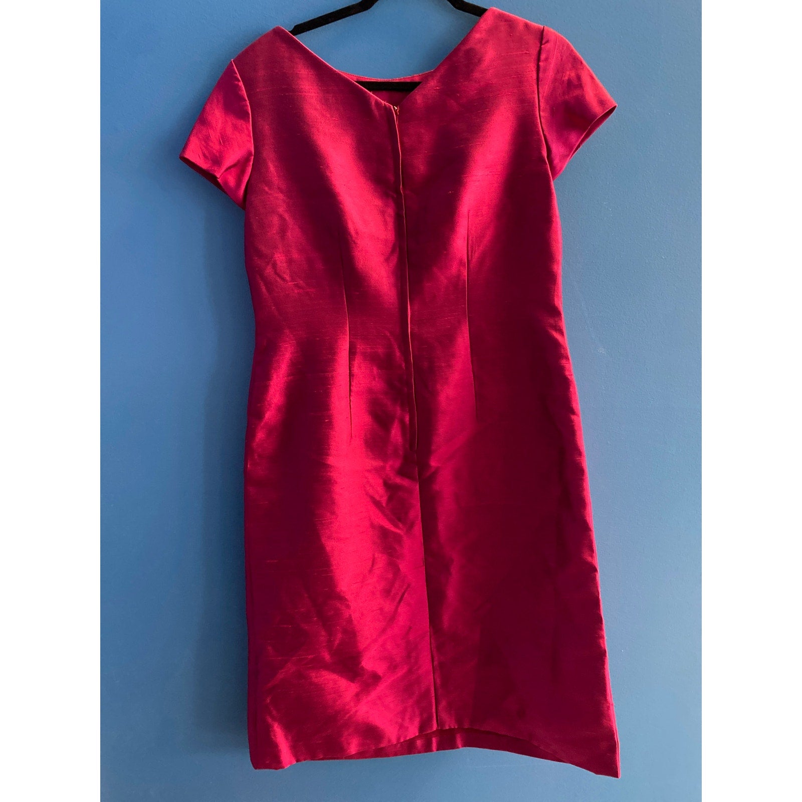 Vintage 60's Pink Sheath Dress Short Sleeve Women's Size Medium?