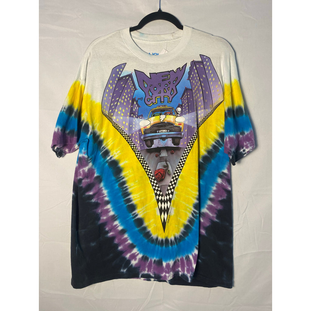 Liquid Blue Grateful Dead GD Taxi New York City Print T-Shirt Men's Size XL