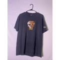 Vintage Y2K Marvel Mad Engine The Punisher Black Graphic Print Shirt Size XL
