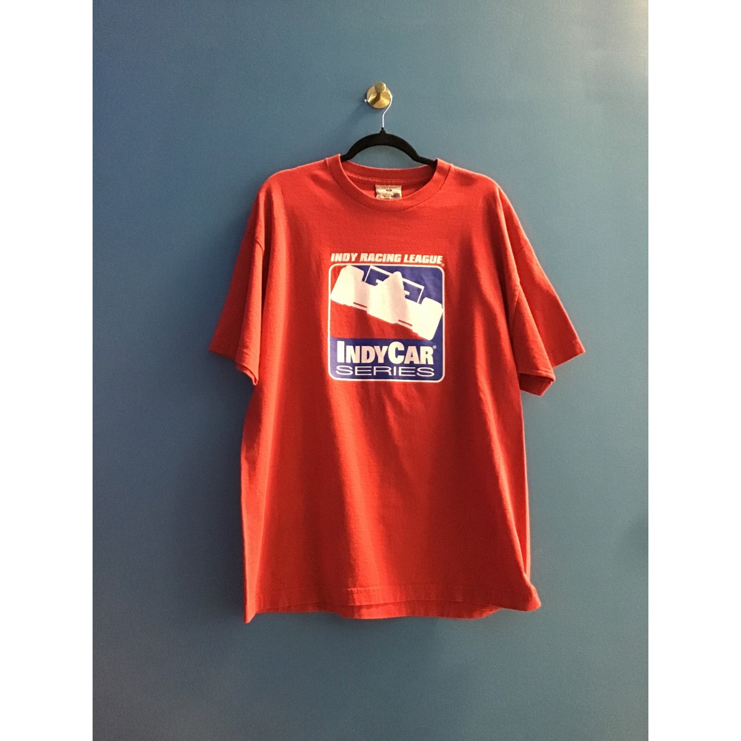 Vintage Y2K Steve & Barrys  Indy Car Series Racing League T-shirt Men's Size XL