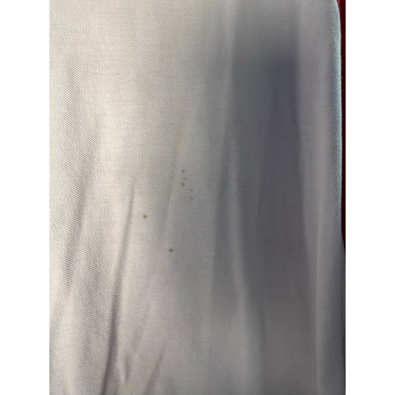 Adidas Red White Stripes Long Sleeve Shirt Logo Print Men's Size XL