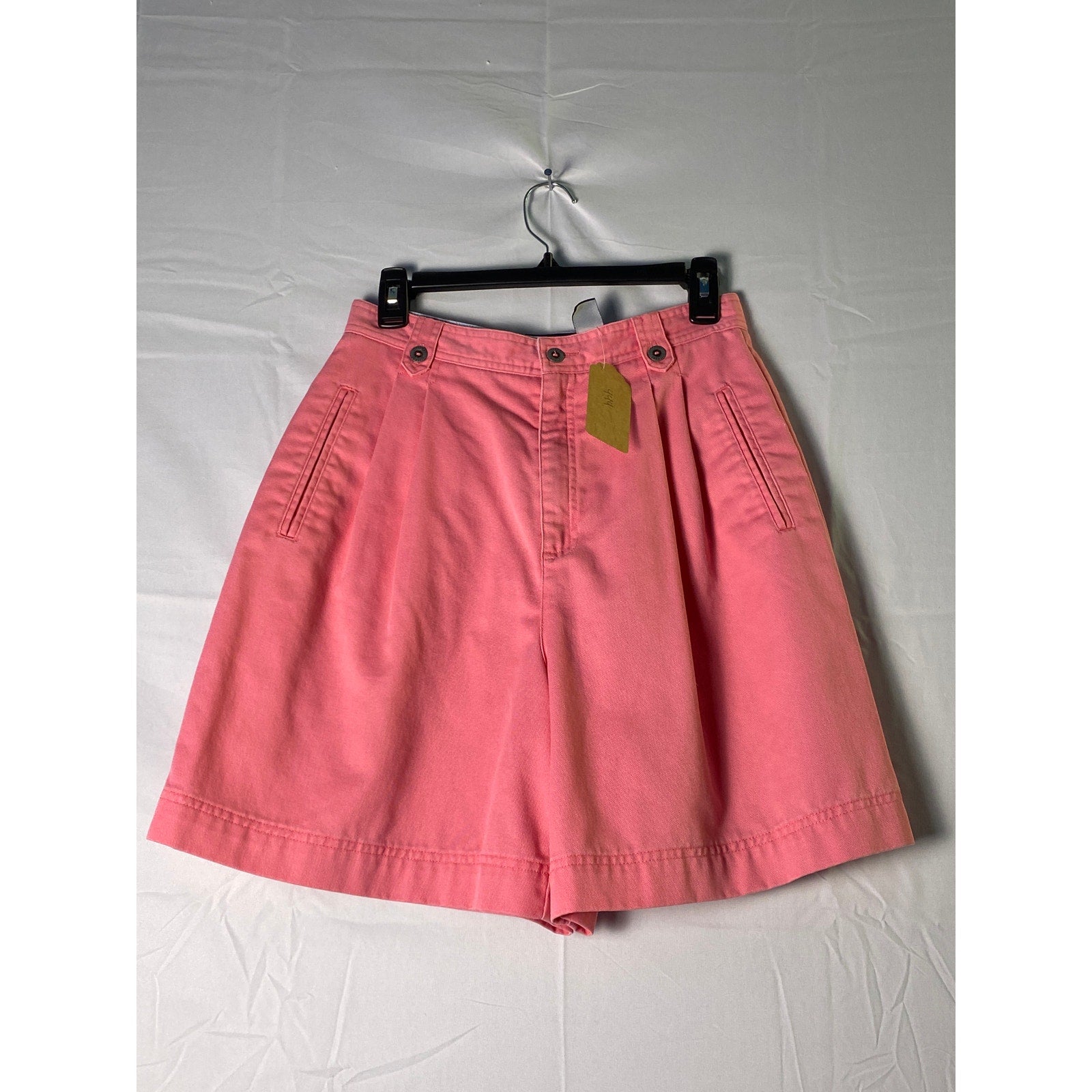 Vintage Liz Claiborne Pink Denim Long Shorts Women's Size Small/Medium