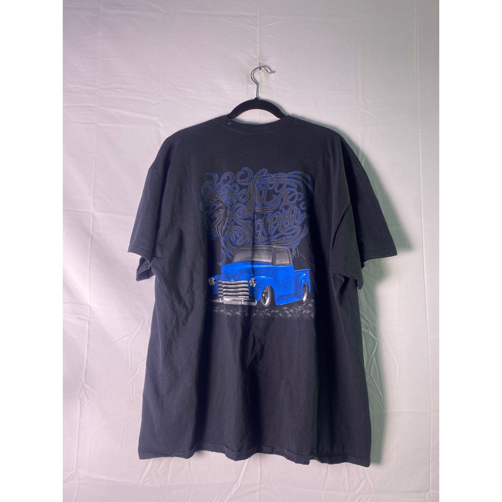 The Tinman's Garage, Inc Printed Black T-shirt Men's Size 2XL
