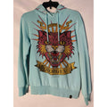 Avenue George Sparkle Aqua Hoodie