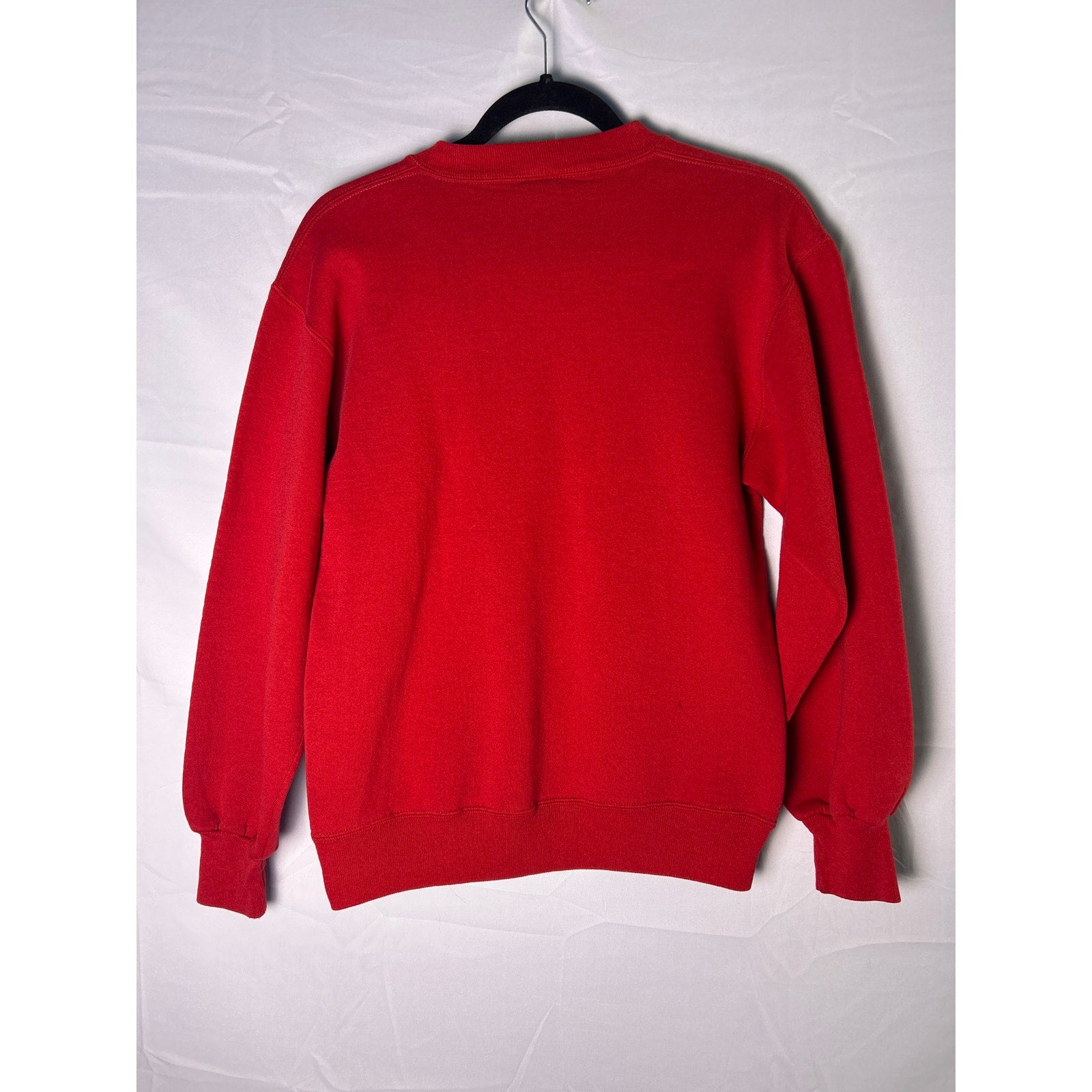 80s 90s Jerzees INDIANA Hoosiers Red Crewneck Pullover Sweatshirt Men's Small