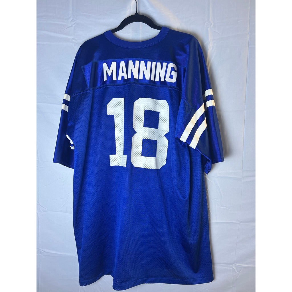 Logo Athletic Peyton Manning Football Jersey #18 Indianapolis Colts NFL Mens XXL