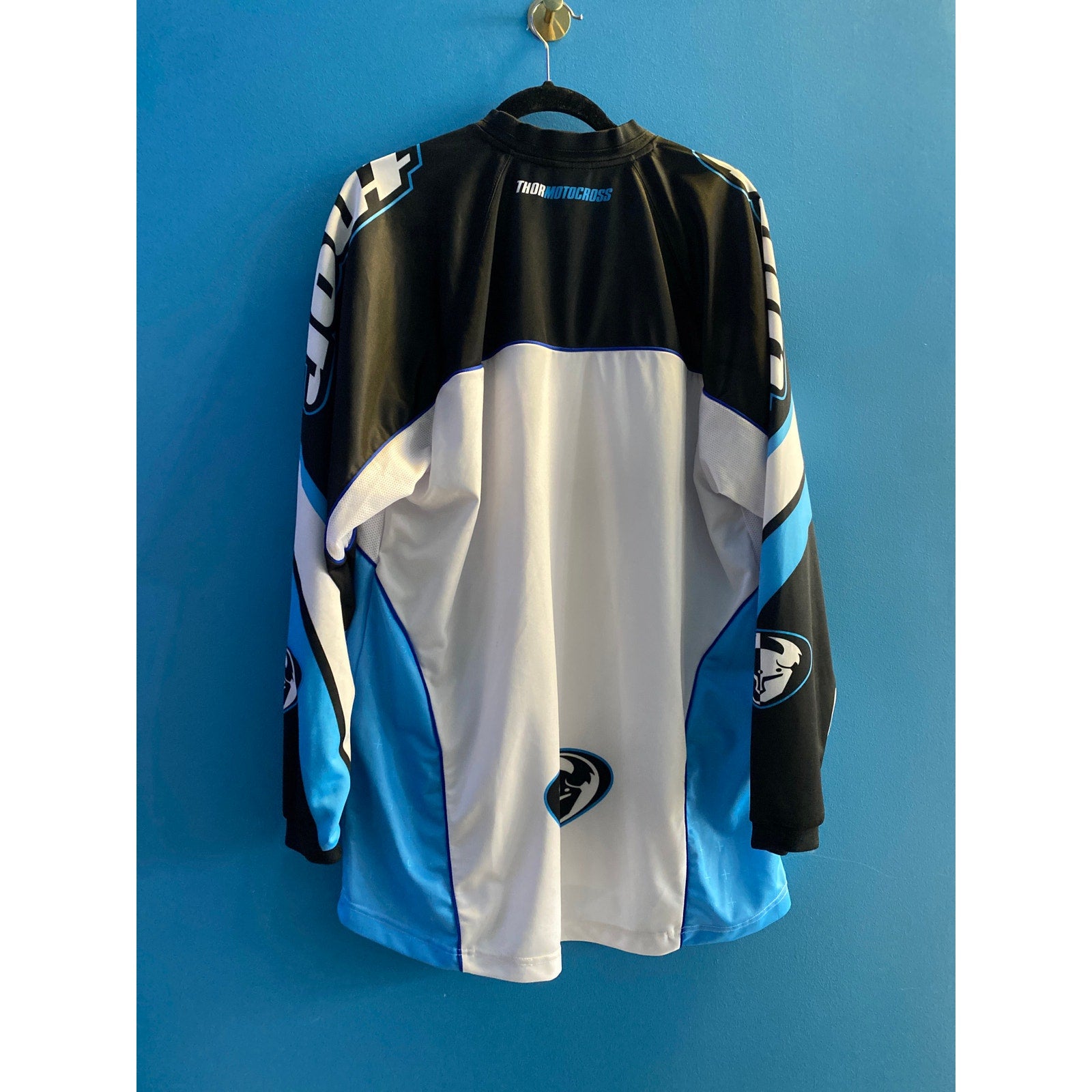 Thor Jersey Multicolor Motorcycle Racing Motocross Long Sleeve Shirt Men’s XL