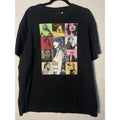 Taylor Swift The Eras Tour North American 2023 Merch Black Print T-Shirt Large
