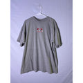 Vintage Y2K Adidas Gray Crewneck Short Sleeve Tee Shirt Logo Print Men's Size XL