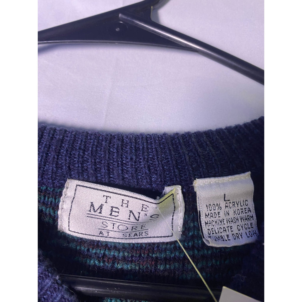 Vintage Sears Knit Navy Sweater