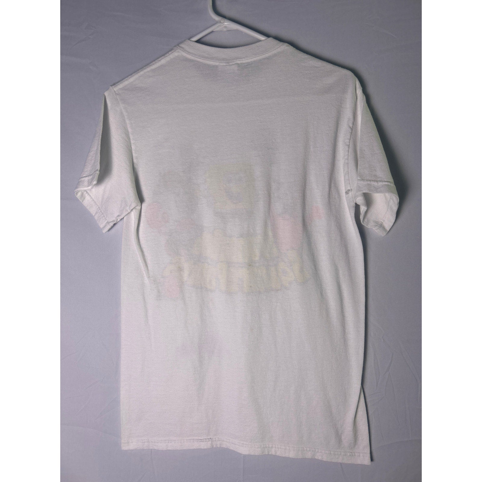 Gildan SpongeBob SquarePants and Friends Graphic Print White T-shirt Men's Small