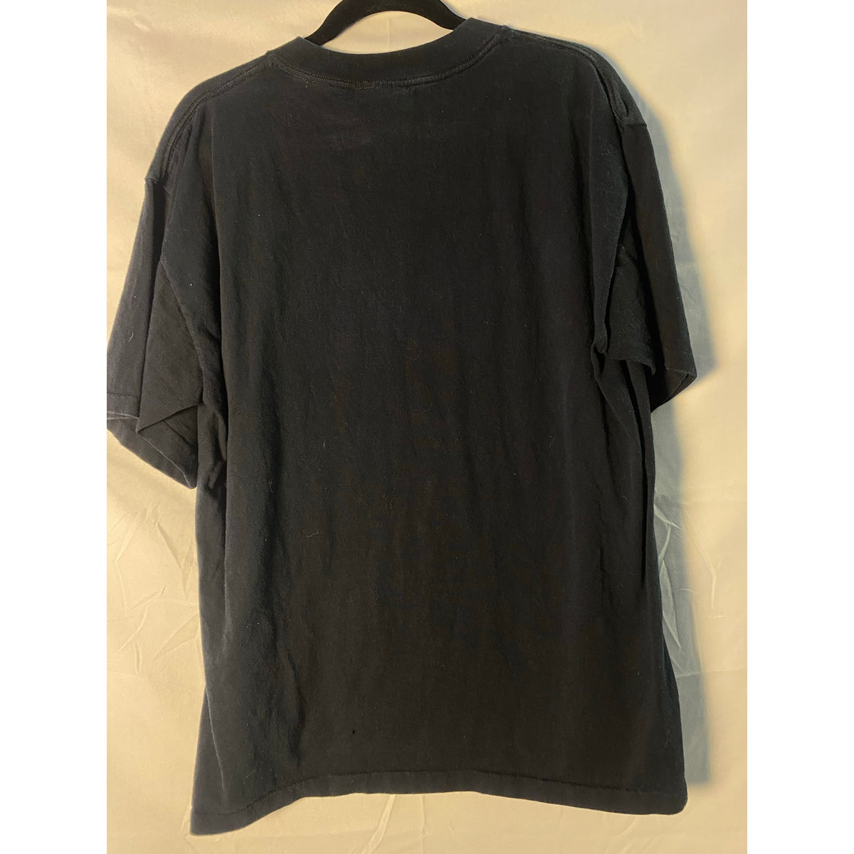 Vintage 90s IU Womens Basketball Let's JAM Graphic Black T-shirt Men's Size XL