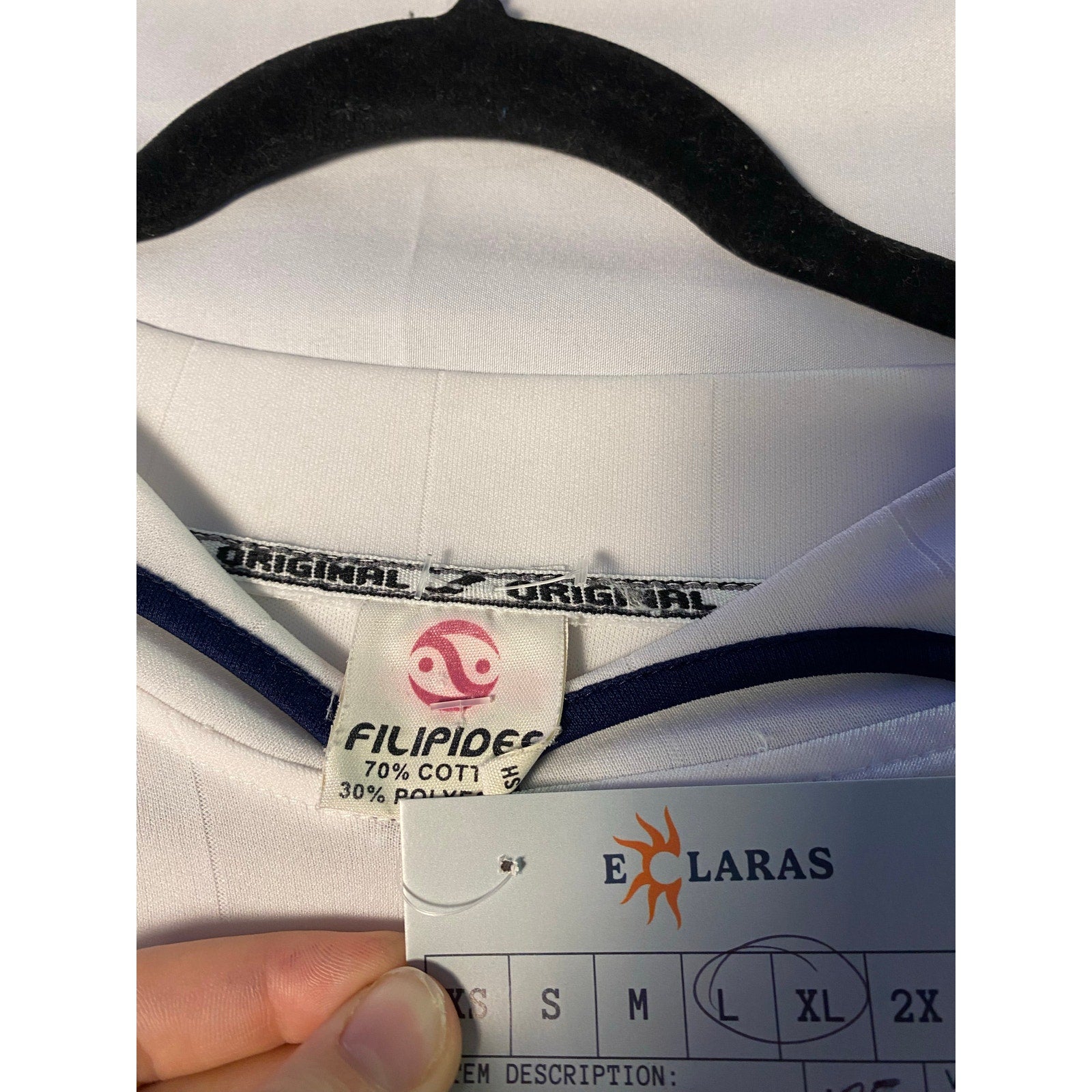 Vintage 90s Filpides Real Madrid Away Jersey SIEMENS Rubber Embroidered Logo Large