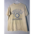 Vintage 90s Hanes IU Indiana University White Graphic Shirt Men's Size XL
