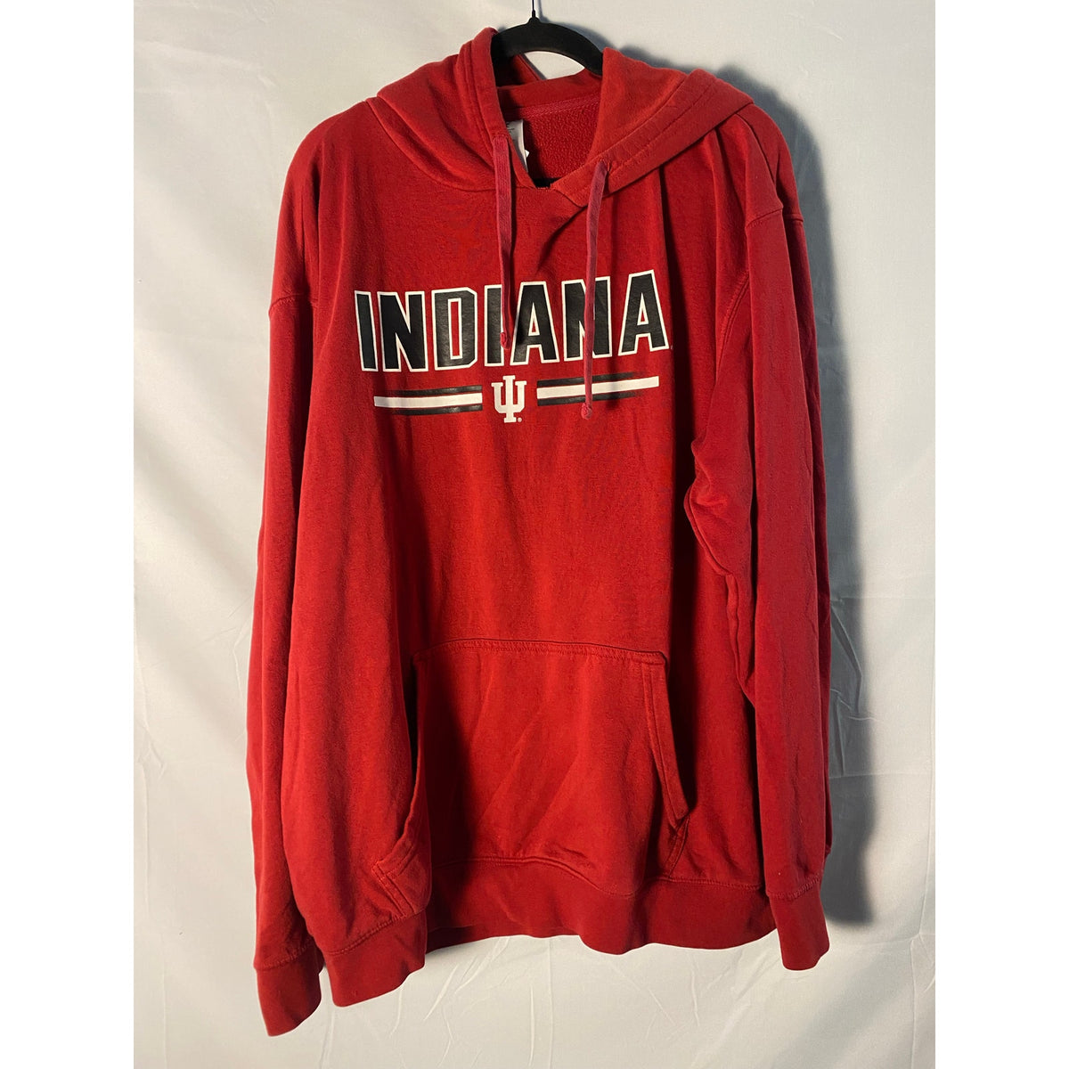 Y2K Russell Athletic IU Indiana Red Hoodie XL