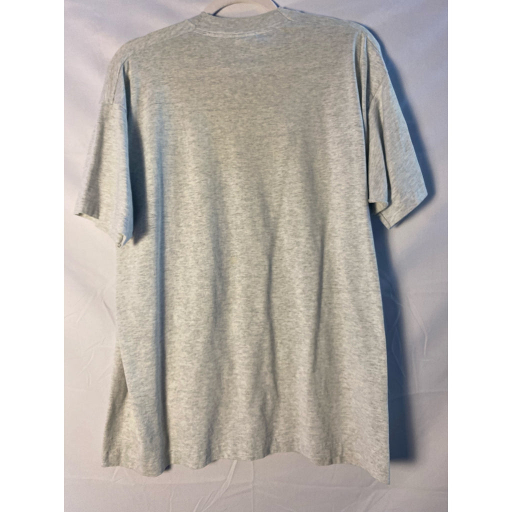 Vintage 1996 Fruit of the Loom Brakes Are For…Puss**s Graphic Print Shirt Sz XL