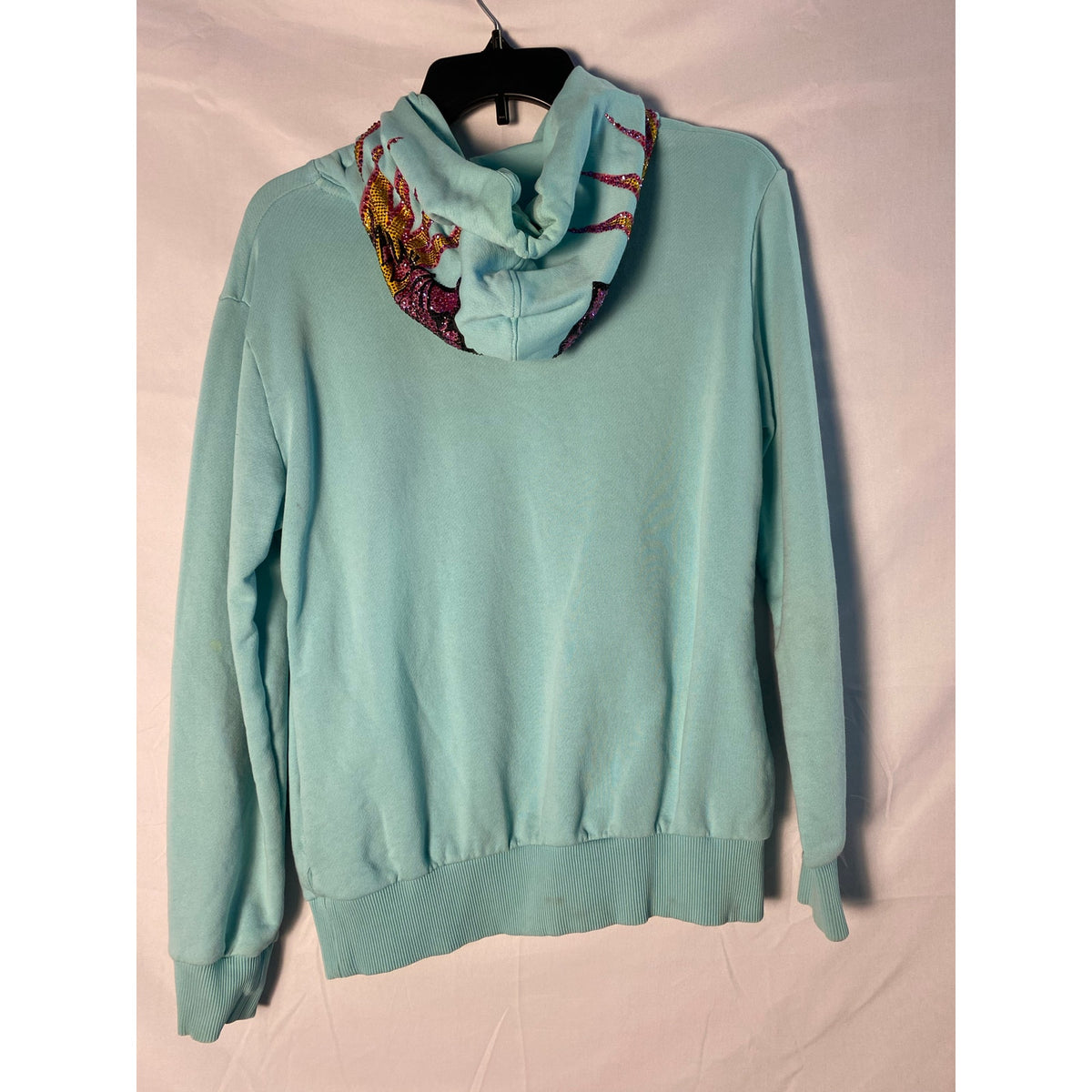 Avenue George Sparkle Aqua Hoodie