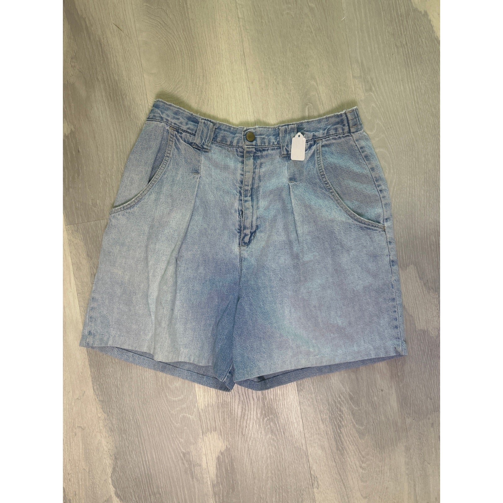 Carlyle Blue Jean Casual Shorts Stretchy Waist Women's Size 10