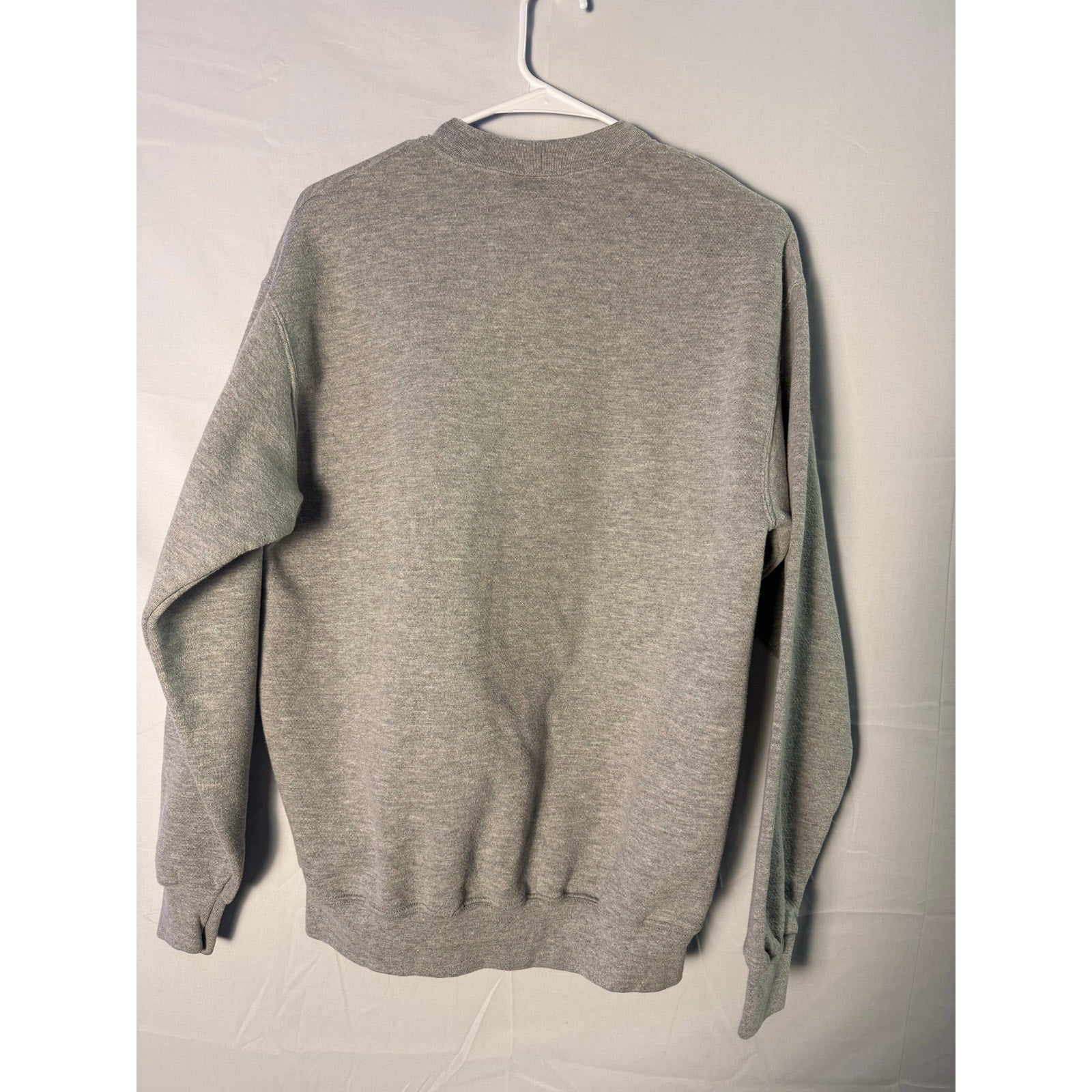 Y2K Heavyweight Lee IU Indiana University Gray Crewneck Pullover Sweatshirt XL