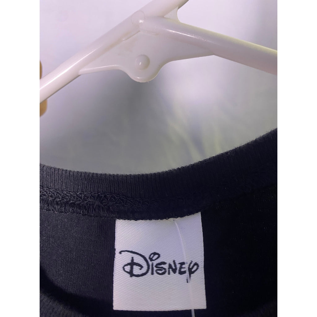 Disney Hip Girls Camp Rock Black T-Shirt Demi Lovato &amp; Joe Jonas Size XS