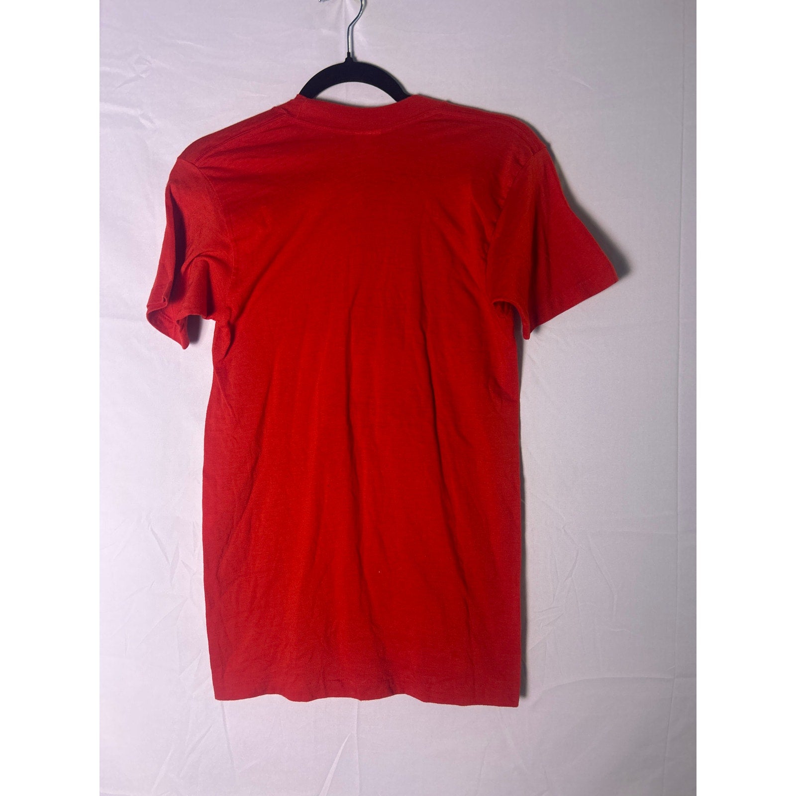 60s/70s Vintage Kitchen Aid WFMS Print Red T-shirt Men's Size Medium