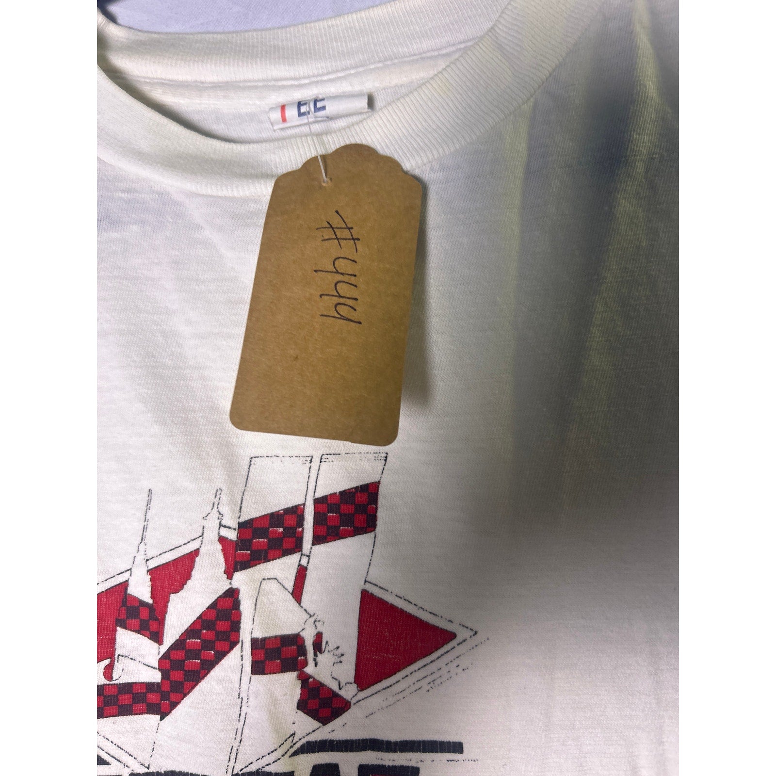 Vintage 90's New York City Graphic Tee White Shirt Women's Size XL AS IS