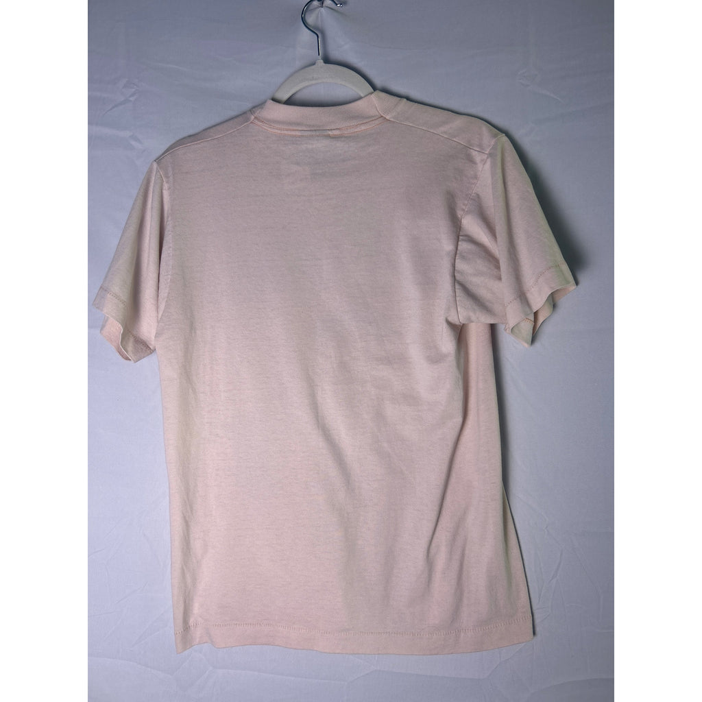 Vintage Screen Stars IU Indiana University Graphic Print Pink T-shirt Women's M