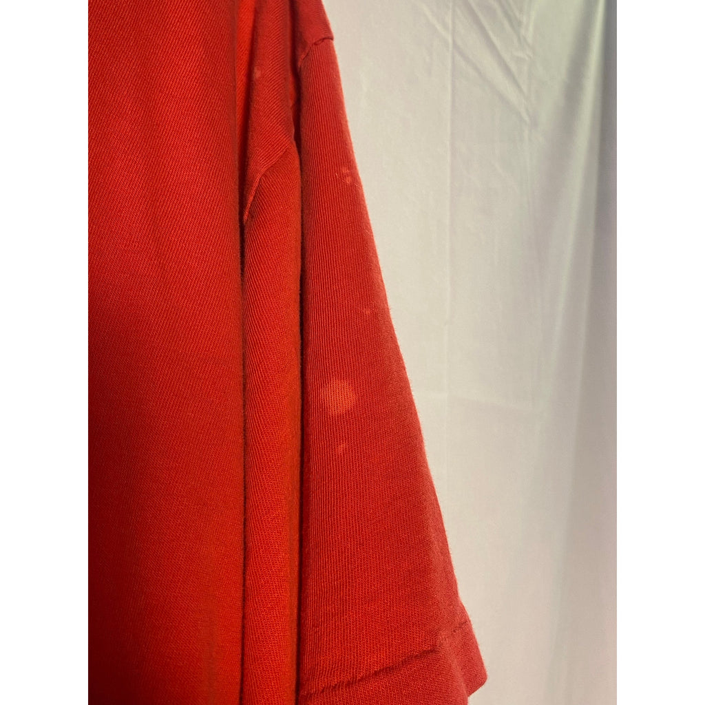Vintage 90s TSI Sportswear IU Indian Hoosiers Red Shirt Crewneck Men's Size 2XL