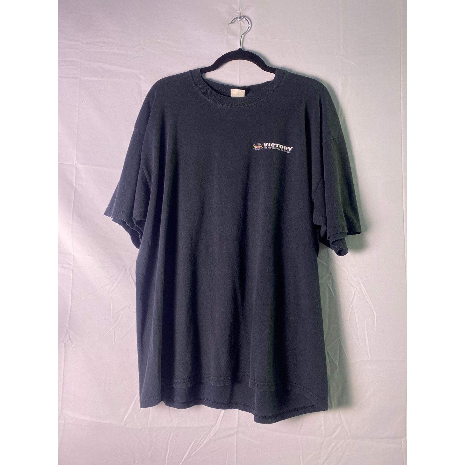 Vintage Gildan Fantastic Four The Victory Challenge Print Black T-shirt Men's XL