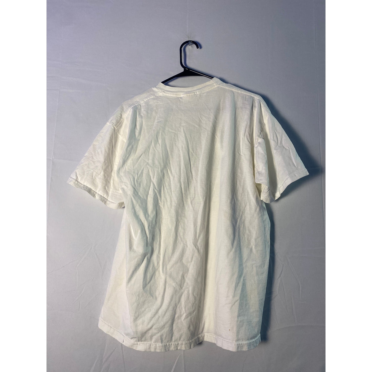 I hate golf, Nice Short, I Love Golf. Graphic Print White Shirt Men's Size Large
